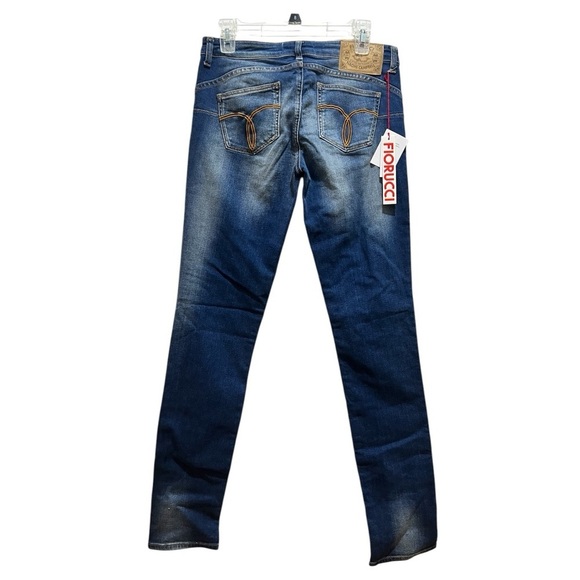 Fiorucci Italy Push Up Jeans by Naomi Campbell size 29/43 NWT Size 7 US - Picture 2 of 13